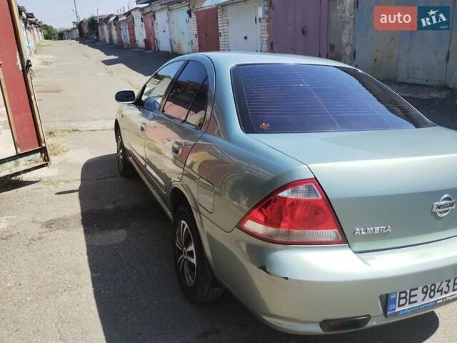 Серый Ниссан Альмера, объемом двигателя 1.6 л и пробегом 190 тыс. км за 5100 $, фото 1 на Automoto.ua
