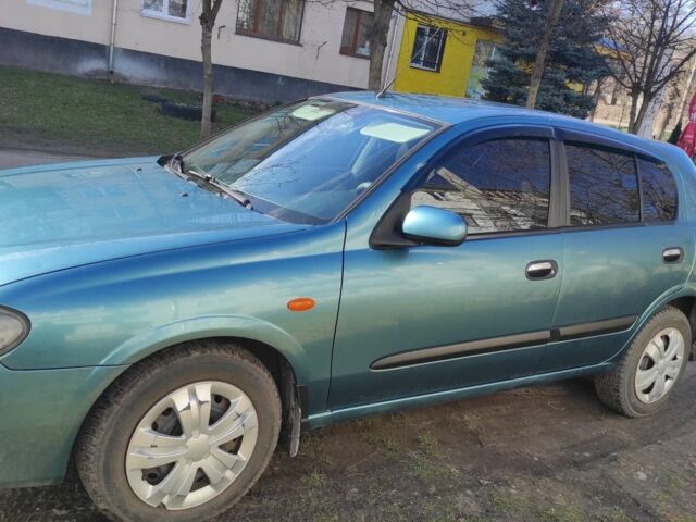 Синий Ниссан Альмера, объемом двигателя 1.5 л и пробегом 293 тыс. км за 3600 $, фото 1 на Automoto.ua
