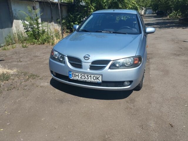 Синий Ниссан Альмера, объемом двигателя 1.5 л и пробегом 180 тыс. км за 4000 $, фото 1 на Automoto.ua