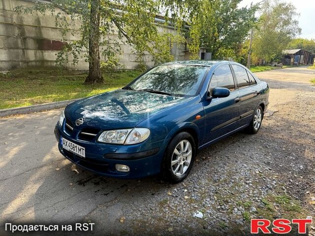Синий Ниссан Альмера, объемом двигателя 1.5 л и пробегом 280 тыс. км за 2150 $, фото 1 на Automoto.ua