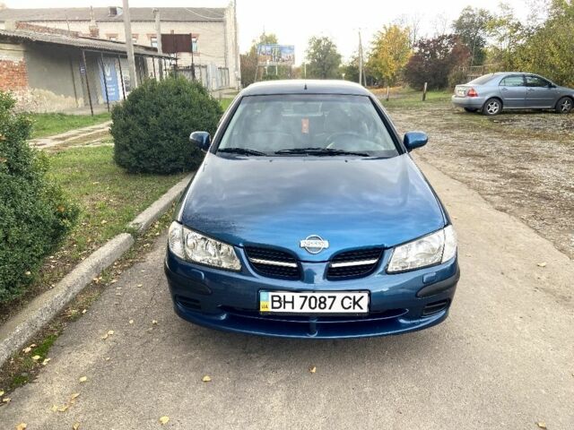 Синій Ніссан Альмера, об'ємом двигуна 1 л та пробігом 124 тис. км за 4250 $, фото 1 на Automoto.ua