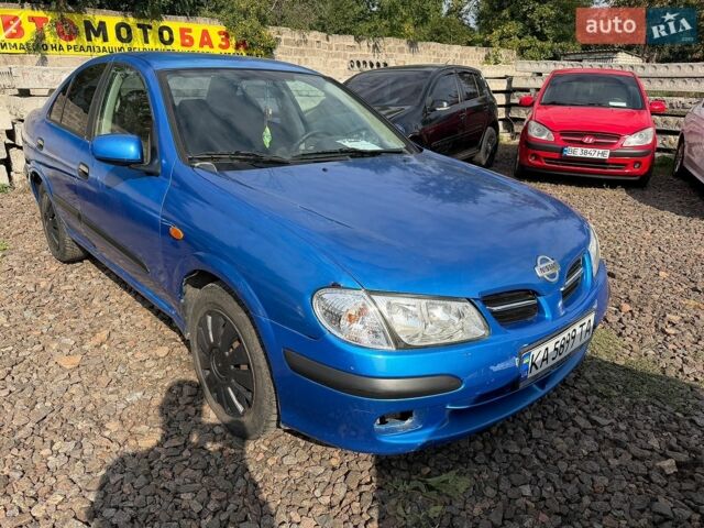 Синій Ніссан Альмера, об'ємом двигуна 1.5 л та пробігом 280 тис. км за 1850 $, фото 1 на Automoto.ua