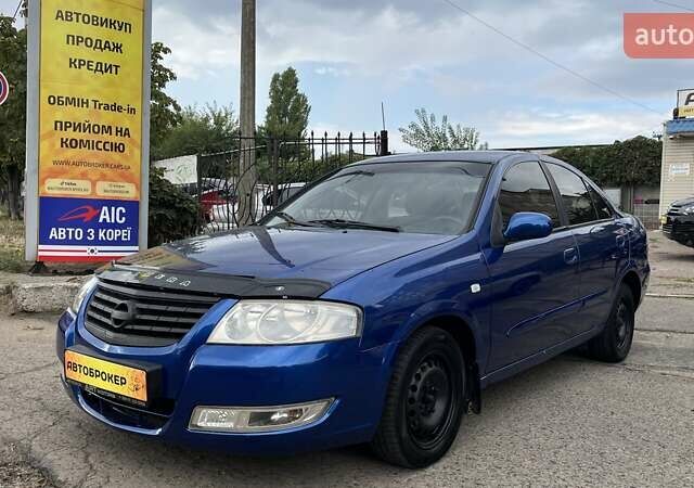 Синий Ниссан Альмера, объемом двигателя 1.6 л и пробегом 324 тыс. км за 4500 $, фото 1 на Automoto.ua