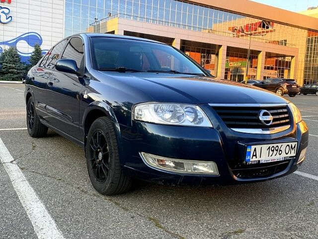 Синий Ниссан Альмера, объемом двигателя 1.6 л и пробегом 280 тыс. км за 4300 $, фото 1 на Automoto.ua