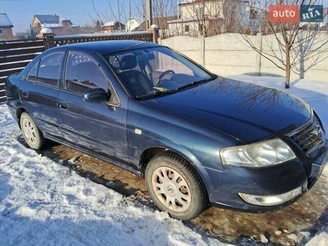 Синий Ниссан Альмера, объемом двигателя 1.6 л и пробегом 158 тыс. км за 5500 $, фото 1 на Automoto.ua
