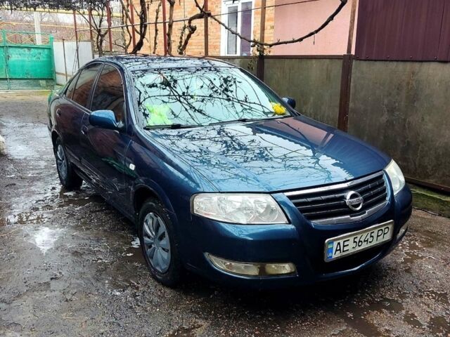 Синий Ниссан Альмера, объемом двигателя 1.6 л и пробегом 233 тыс. км за 3400 $, фото 1 на Automoto.ua