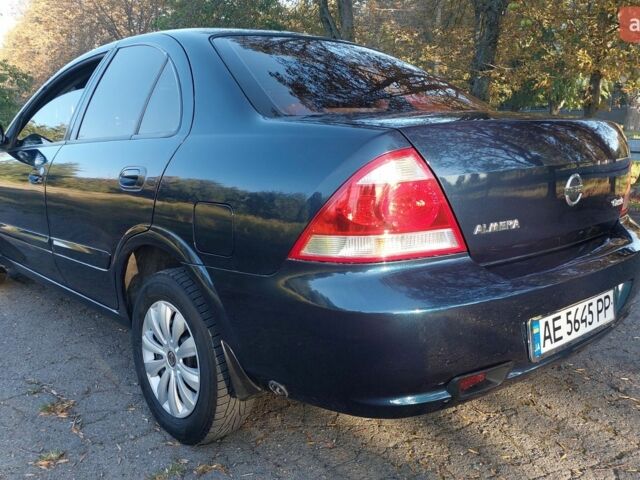 Синий Ниссан Альмера, объемом двигателя 1.6 л и пробегом 233 тыс. км за 4500 $, фото 1 на Automoto.ua