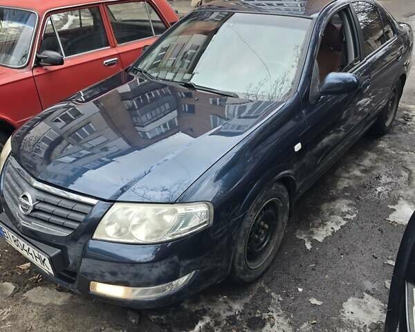Синий Ниссан Альмера, объемом двигателя 1.6 л и пробегом 201 тыс. км за 5000 $, фото 1 на Automoto.ua