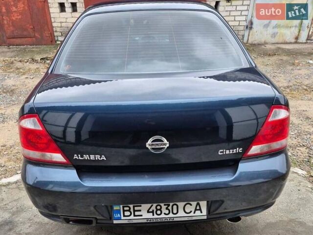 Синий Ниссан Альмера, объемом двигателя 1.6 л и пробегом 150 тыс. км за 5000 $, фото 1 на Automoto.ua