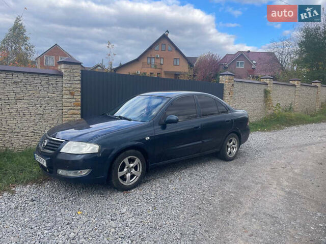 Синий Ниссан Альмера, объемом двигателя 1.6 л и пробегом 268 тыс. км за 3500 $, фото 1 на Automoto.ua