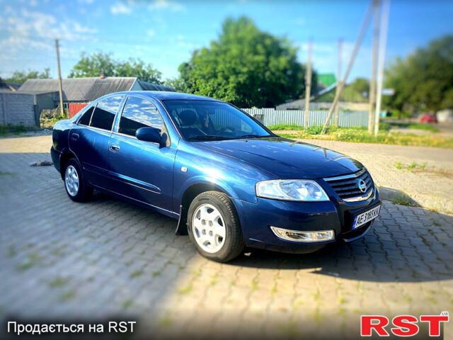 Синий Ниссан Альмера, объемом двигателя 1.6 л и пробегом 143 тыс. км за 4200 $, фото 1 на Automoto.ua