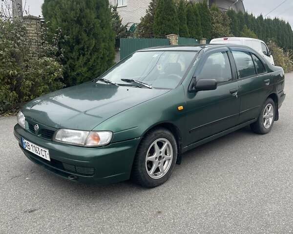 Зеленый Ниссан Альмера, объемом двигателя 1.39 л и пробегом 234 тыс. км за 1900 $, фото 1 на Automoto.ua