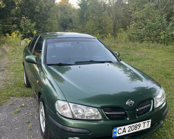 Зеленый Ниссан Альмера, объемом двигателя 1.6 л и пробегом 350 тыс. км за 3300 $, фото 1 на Automoto.ua