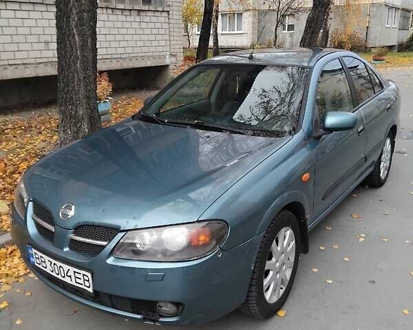Зеленый Ниссан Альмера, объемом двигателя 1.8 л и пробегом 317 тыс. км за 2650 $, фото 1 на Automoto.ua