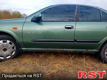 Зеленый Ниссан Альмера, объемом двигателя 1.8 л и пробегом 349 тыс. км за 2580 $, фото 1 на Automoto.ua