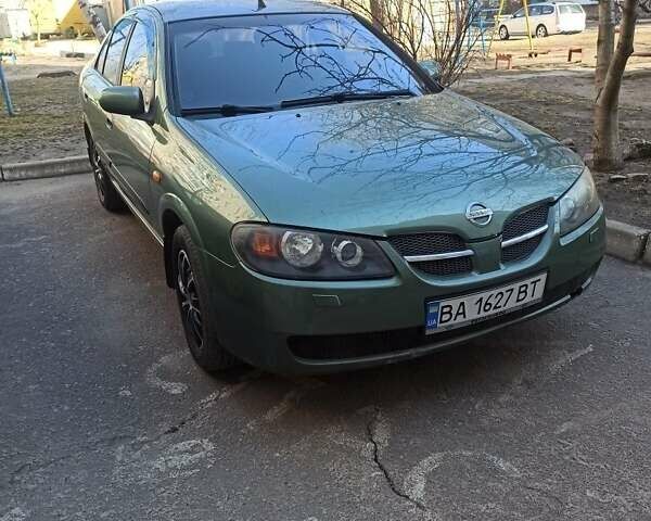 Зелений Ніссан Альмера, об'ємом двигуна 1.5 л та пробігом 200 тис. км за 3000 $, фото 1 на Automoto.ua