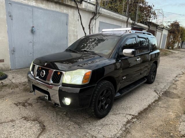 Ниссан Армада 2006 в Одессе на Automoto.ua Черный Ниссан Армада, объемом двигателя 5.6 л и пробегом 240 тыс. км за 13000 $, фото 1 на Automoto.ua