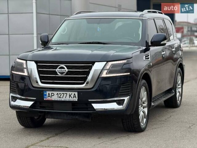 Синий Ниссан Армада, объемом двигателя 5.6 л и пробегом 110 тыс. км за 29000 $, фото 1 на Automoto.ua