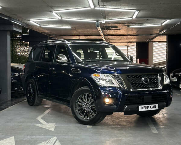Синій Ніссан Armada, об'ємом двигуна 5.55 л та пробігом 99 тис. км за 27900 $, фото 1 на Automoto.ua