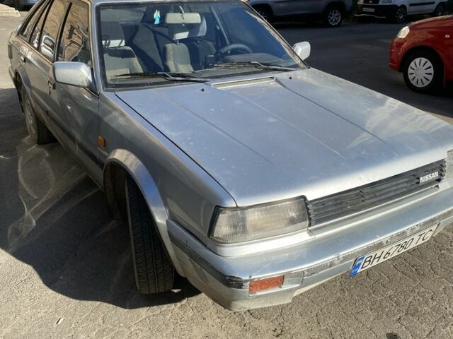 Серый Ниссан Блюберд, объемом двигателя 2 л и пробегом 2 тыс. км за 800 $, фото 1 на Automoto.ua