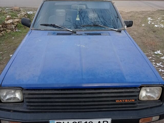 Синий Ниссан Датсун, объемом двигателя 1.3 л и пробегом 130 тыс. км за 368 $, фото 1 на Automoto.ua