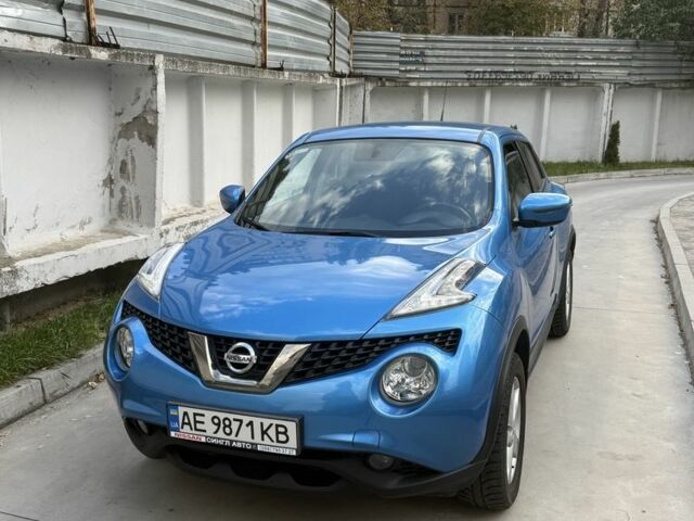 Ниссан Жук 2018 в Днепре (Днепропетровске) на Automoto.ua Синий Ниссан Жук, объемом двигателя 1.6 л и пробегом 52 тыс. км за 14200 $, фото 1 на Automoto.ua