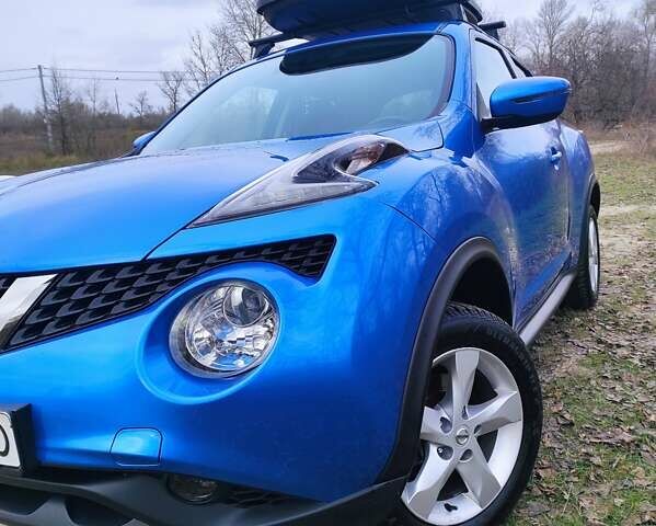 Синий Ниссан Жук, объемом двигателя 1.6 л и пробегом 105 тыс. км за 15550 $, фото 1 на Automoto.ua
