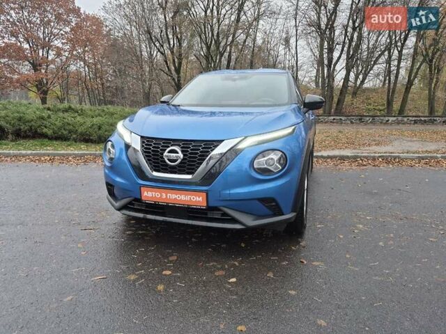 Синий Ниссан Жук, объемом двигателя 1 л и пробегом 37 тыс. км за 20100 $, фото 1 на Automoto.ua