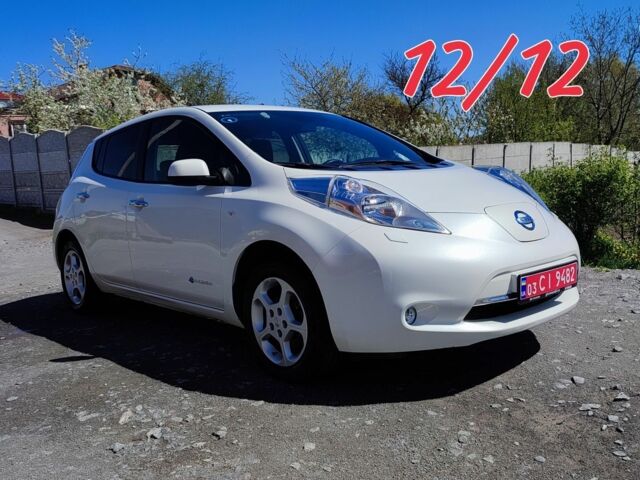 Белый Ниссан Лиф, объемом двигателя 0 л и пробегом 107 тыс. км за 10300 $, фото 1 на Automoto.ua