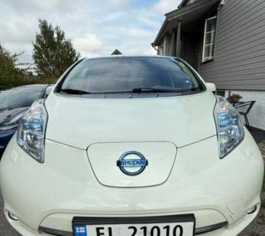 Белый Ниссан Лиф, объемом двигателя 0 л и пробегом 121 тыс. км за 5500 $, фото 1 на Automoto.ua