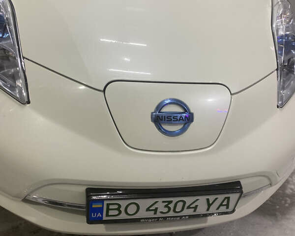 Білий Ніссан Ліф, об'ємом двигуна 0 л та пробігом 87 тис. км за 6500 $, фото 1 на Automoto.ua