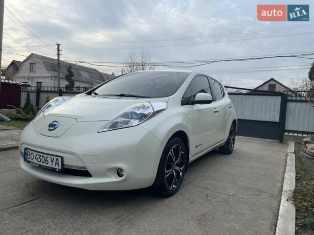 Білий Ніссан Ліф, об'ємом двигуна 0 л та пробігом 126 тис. км за 6500 $, фото 1 на Automoto.ua