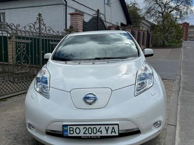Белый Ниссан Лиф, объемом двигателя 0 л и пробегом 95 тыс. км за 9200 $, фото 1 на Automoto.ua