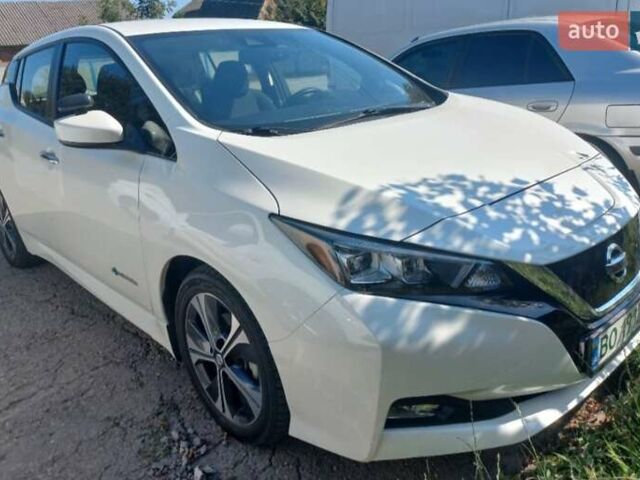 Білий Ніссан Ліф, об'ємом двигуна 0 л та пробігом 90 тис. км за 10000 $, фото 1 на Automoto.ua