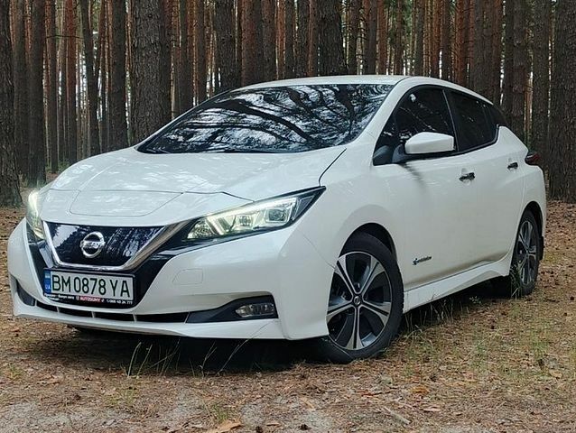 Білий Ніссан Ліф, об'ємом двигуна 0 л та пробігом 83 тис. км за 13500 $, фото 1 на Automoto.ua