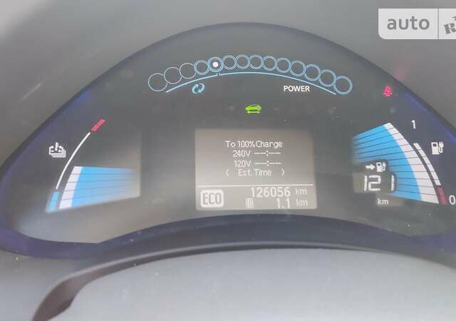 Черный Ниссан Лиф, объемом двигателя 0 л и пробегом 126 тыс. км за 7300 $, фото 1 на Automoto.ua