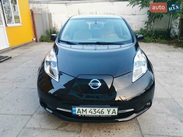 Черный Ниссан Лиф, объемом двигателя 0 л и пробегом 63 тыс. км за 8200 $, фото 1 на Automoto.ua