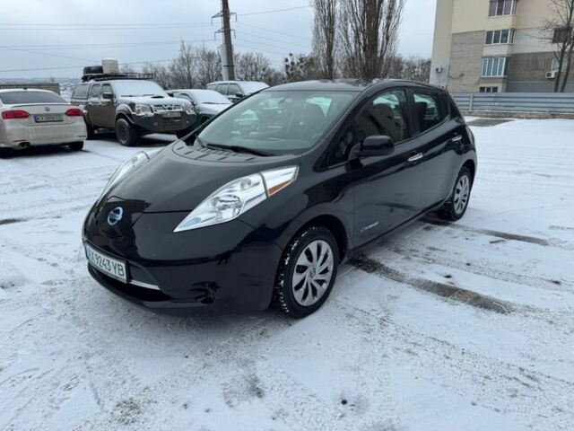 Черный Ниссан Лиф, объемом двигателя 0 л и пробегом 163 тыс. км за 5850 $, фото 1 на Automoto.ua