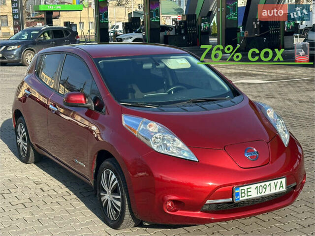 Красный Ниссан Лиф, объемом двигателя 0 л и пробегом 145 тыс. км за 5950 $, фото 1 на Automoto.ua