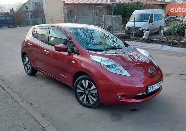 Червоний Ніссан Ліф, об'ємом двигуна 0 л та пробігом 68 тис. км за 7555 $, фото 1 на Automoto.ua