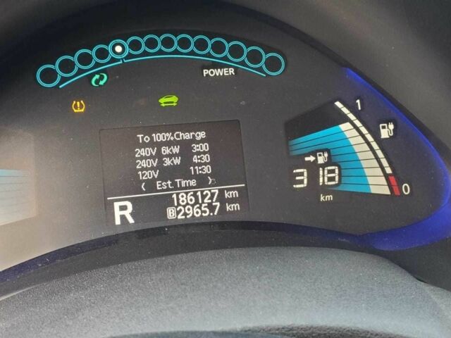 Серый Ниссан Лиф, объемом двигателя 0 л и пробегом 186 тыс. км за 9965 $, фото 1 на Automoto.ua