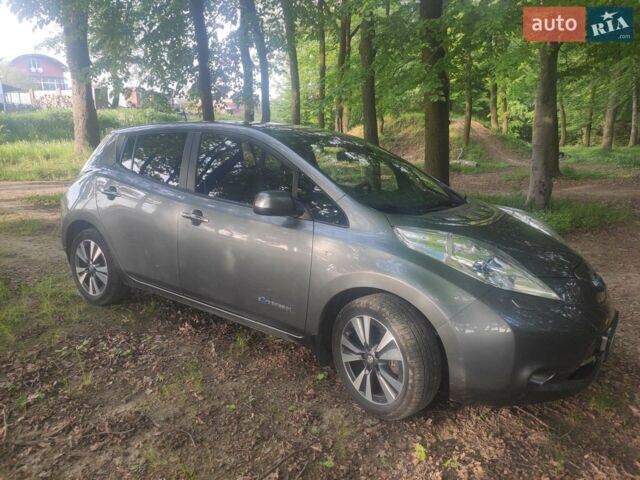 Серый Ниссан Лиф, объемом двигателя 0 л и пробегом 77 тыс. км за 9499 $, фото 1 на Automoto.ua