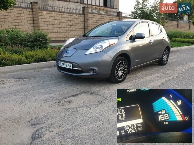 Серый Ниссан Лиф, объемом двигателя 0 л и пробегом 87 тыс. км за 7700 $, фото 1 на Automoto.ua