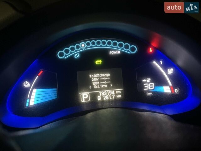 Синий Ниссан Лиф, объемом двигателя 0 л и пробегом 183 тыс. км за 11999 $, фото 1 на Automoto.ua