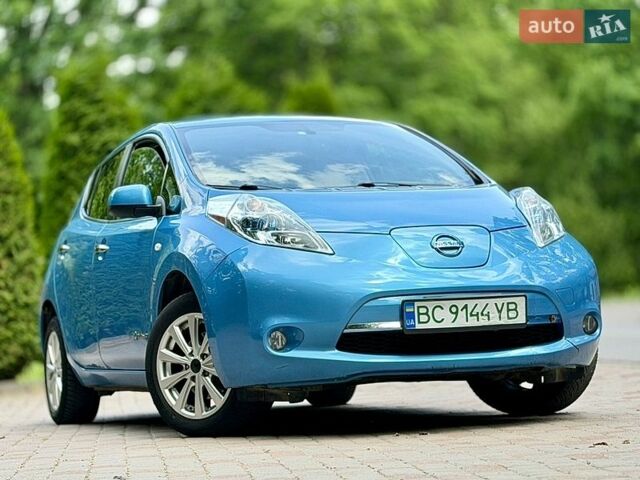 Синий Ниссан Лиф, объемом двигателя 0 л и пробегом 145 тыс. км за 3850 $, фото 1 на Automoto.ua