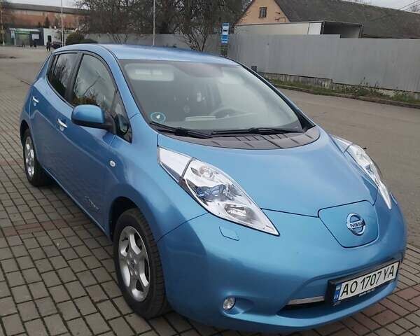 Синий Ниссан Лиф, объемом двигателя 0 л и пробегом 136 тыс. км за 4350 $, фото 1 на Automoto.ua