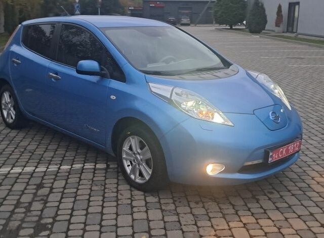 Синий Ниссан Лиф, объемом двигателя 0 л и пробегом 101 тыс. км за 4950 $, фото 1 на Automoto.ua