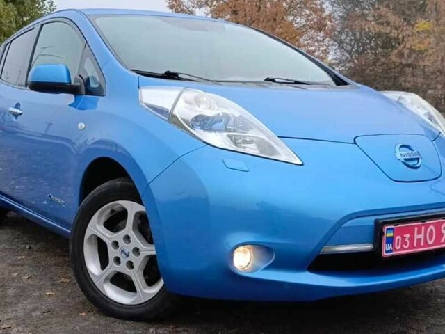 Синий Ниссан Лиф, объемом двигателя 0 л и пробегом 115 тыс. км за 5850 $, фото 1 на Automoto.ua