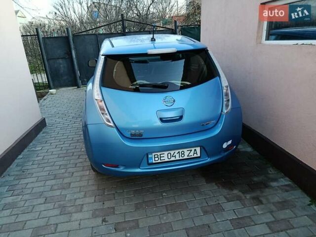 Синій Ніссан Ліф, об'ємом двигуна 0 л та пробігом 156 тис. км за 6100 $, фото 1 на Automoto.ua