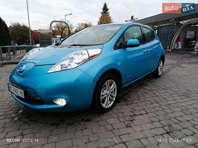 Синий Ниссан Лиф, объемом двигателя 0 л и пробегом 130 тыс. км за 5899 $, фото 1 на Automoto.ua
